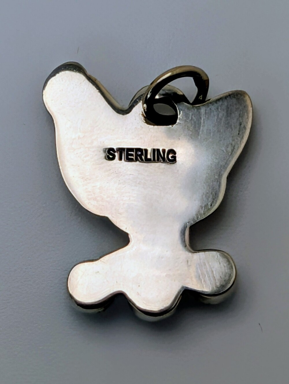 Chicken Pendant Kingman Turquoise S925 Sterling Silver - Picture 4 of 4